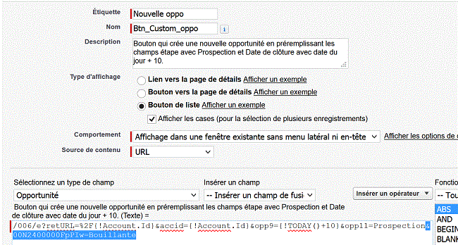 custom label salesforce